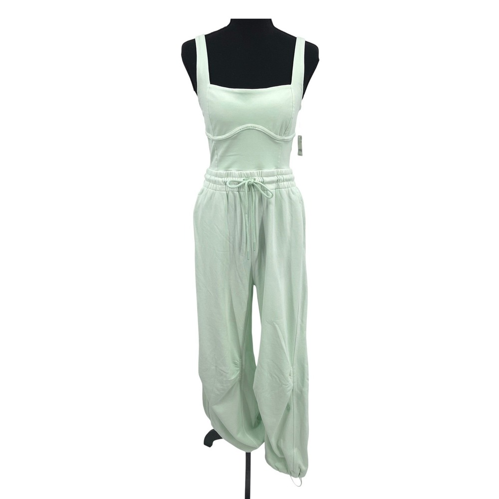 FP Movement by Free People Mint Green Jumpsuit Romper